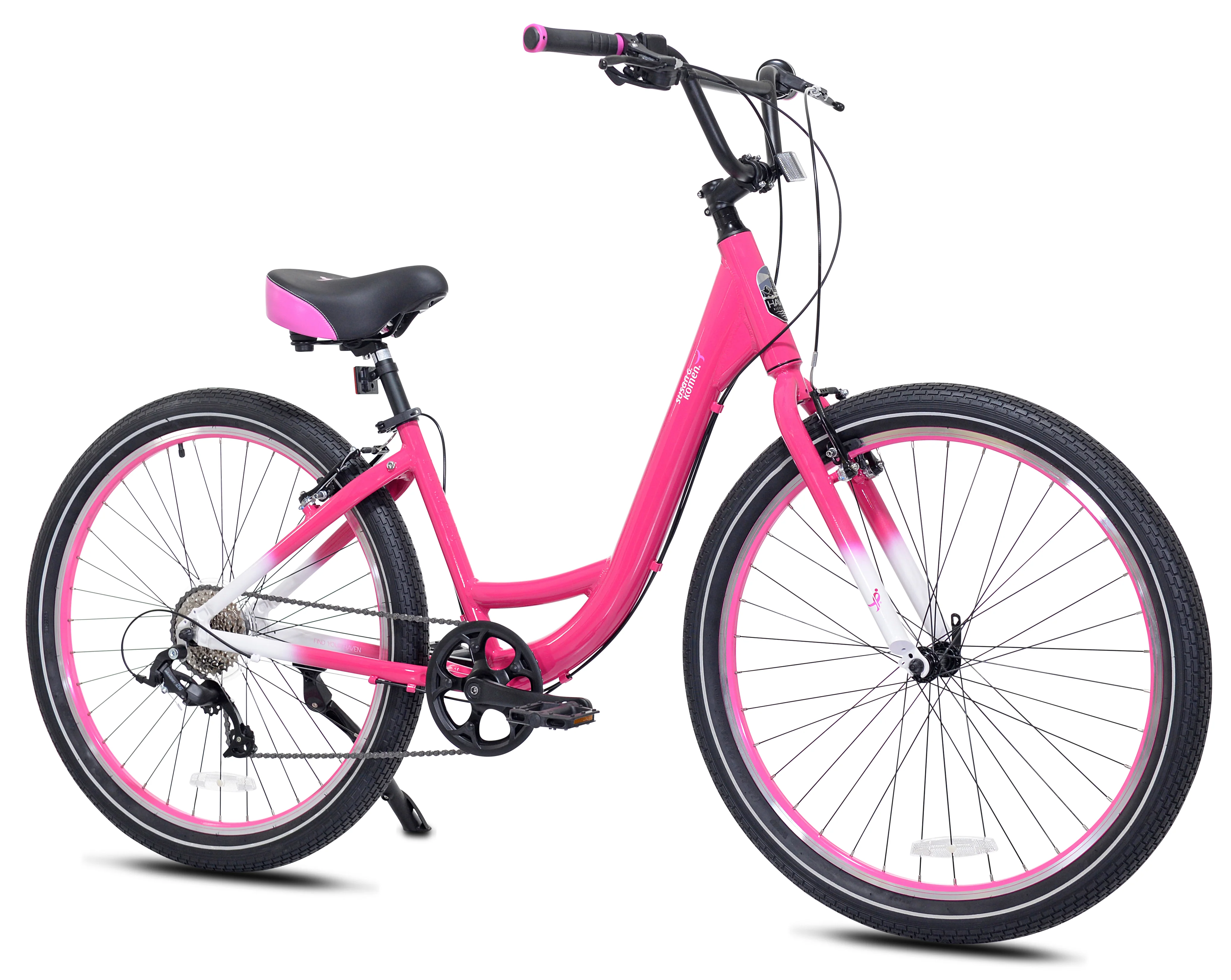 27.5" HAVEN SUSAN G. KOMEN 8 | STEP-THRU BEACH CRUISER - Image 7